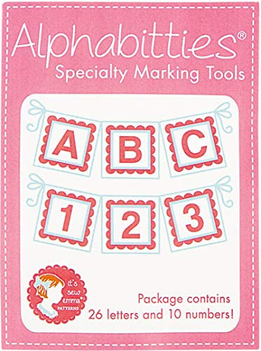 it's sew emma ISE-701 ALPHABITÄTEN ROSA, Pink, 1 Count (Pack of 1)