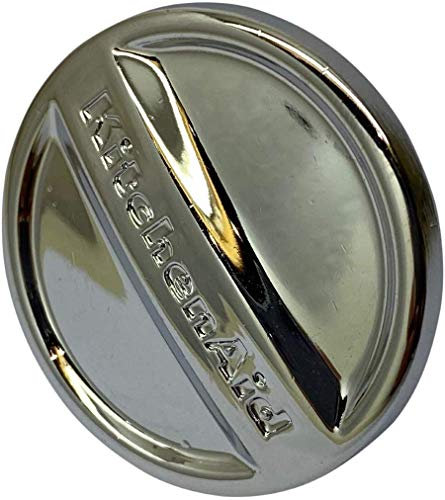 Stand Mixer Front Attachment Chrome Cover Hub Cap, W11048596. Compatible with 4.5QT and 5QT Stand Mixers.