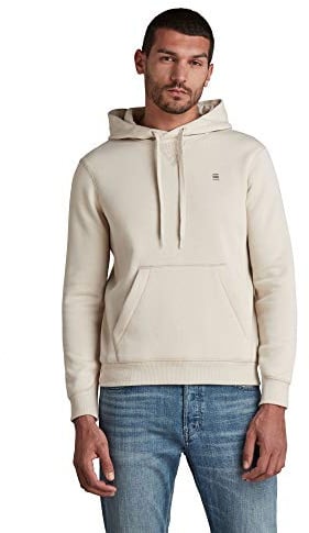 G-STAR RAW Herren Premium Core Hooded Sweatshirt, Beige (Whitebait D16121-C235-1603), M