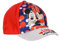 Disney Minnie Cappello Bimba Con Visiera (Rosso, 54 Centimetri)