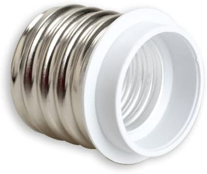 Glühbirne Sockel E40 auf E27 Lampenfassung E27 Lampensockel Adapter, E40 Fassung zu E27 Sockel Konverter (1Pc)