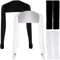 BDSHUNBF 4 Stück UV-Schutz Bolero, Armstulpen Damen, Bolero Damen Sonnenschutz Kühlender Schal Armmanschette Fingerlöcher Sonnencreme Cooler Shrug Armmanschette
