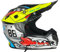 Casco Bimbo bambino per mini moto da Cross Enduro Quad Off Road fuori strada integrale con Nuova Omologazione CE C.E. ECE 22.06 (10 anni)