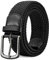 LAKIDAY Flechtgürtel aus Stoff, Elastischer Stretchgürtel für Damen und Herren Schwarz 110 cm Hochwertig & Bequem Breite 3.5 cm