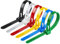100Pcs Buckle Self-Locking Premium Nylon Cable Wire Ties Adjustable Zip Ties Straps Fastening Loop Reusable Plastic Nylon Cable Ties (8x200mm)