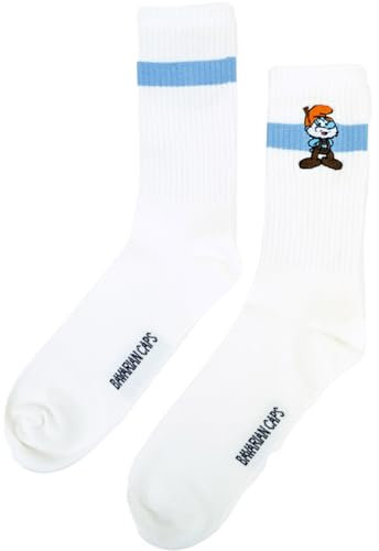 Bavarian Caps Socken Sportsocken 'Papa Schlumpf', Größe:M/L, Farben:bunt