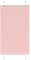 vidaXL Plissee Rosa 75x150 cm Stoffbreite 74,4 cm Polyester, Faltrollo, Klemmfix, Plisseerollo, Jalousie, Rollo, Plisseerollo für Fenster