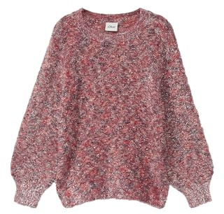 s.Oliver Strickpullover mit Farbverlauf und Glitzergarn