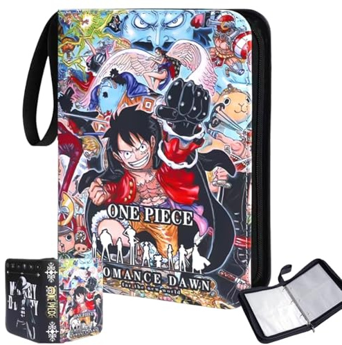 Anime Sammelalbum für TCG-Karten, Kapazität Sammelkarten Album Sammelalbum geeignet für Spielkarten, Fußball-Spielerkarten, etc. (E)