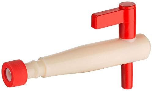 Contacto Kunststoff-Zapfhahn mit Sicherheits-Fass-Antistich-System, Länge 18 cm, max. Ø 3 cm, robust und langlebig