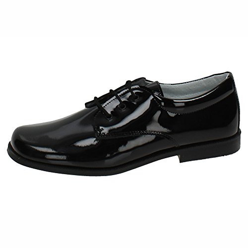 PUERTORREY 4143 Zapatos Charol Negro NIÑO Zapato COMUNIÓN Negro 31
