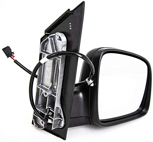 TVP Trade Vehicle Parts.co.uk Compatible With Door Wing Mirror Electric Heated Black O/S Right Vw Caddy 2004-2015