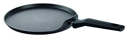 Rohe Germany Crêpepfanne Henry aus Aluminium in der Farbe Schwarz, Durchmesser: 26cm, 216291-26