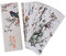 FURU 30pcs Bookmarkers Chinesische Stil Blumen Vögel Lesezeichen Papier Seite Notizen Label Book Marker