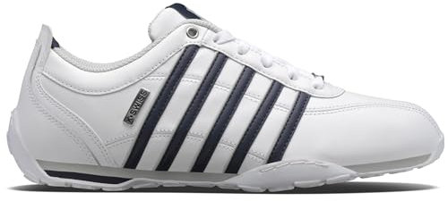 K-Swiss Herren Arvee 1.5 Sneaker, WHT/NVY/GRYVLT/Split, 41 EU
