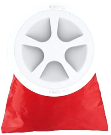 SEAFLO Deckplatte Luke für Marine Boot Kajak Wählen Sie Größe, Farbe und Aufbewahrungstasche (10,2 cm, weiß, mit Aufbewahrungstasche, 1er-Pack)