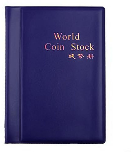 120 pochettes de rangement pour collection de pièces de monnaie