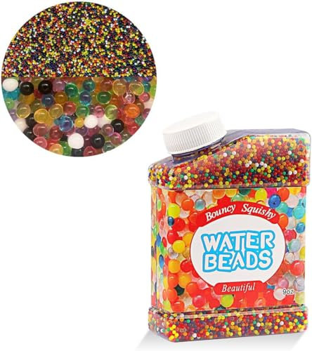 Colorful Water Beads Crystal Gel Beads Water Beads 50000 Gel Soil Water Floating Candles Making, Wedding Party Decoration Relief as Vase Filler Decor Decorative Home Accessories Plants and Craft