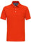 Redmond Polo Halbarm geknöpfter Polokragen Pique orange Größe X4L