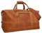 Gusti Reisetasche Leder Herren & Damen I Ruben I Echtleder Weekender Herren Leder braun | 36L Vintage Tasche mit Perfekter Größe für Kurztrips