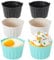 Fisynug Ramekins for Air Fryer, 6PCS Silicone Egg Poacher Cups Cake Mould for Air Fryer Silicone Muffin Trays Muffin Cases Bakeware Cookware