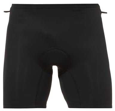 VAUDE Radunterhosen Herren kurz, Men's Bike Innerpants III Black L, gepolsterte Radhose-Unterziehhose mit hoher Elastizität, schnelltrocknend & atmungsaktiv