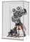 HCAEIOFJ Clear Acrylic Display Case for Lego Disne 43230 Applicable for Walt Disney Tribute Camera Display Box Gift(Display Case Only) (White Bottom)
