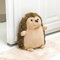 K Collection Hedgehog Door Stopper - Adorable Weighted Fabric Animal Doorstop for Home & Office, Cute Decorative 8.5-inch Door Holder, Soft & Floor-Safe, Perfect for Any Rooms