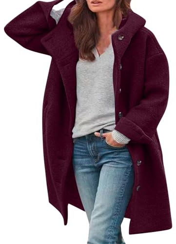 Generisch Hemdjacke Damen Herbst Mantel Karo Wintermantel Fleecejacke Karierte Funktionsjacke Softshell Parker Beheizbare Jacke