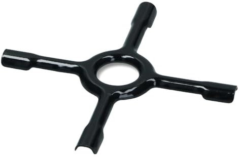 DL SERVICE Riduttore Fornello Gas per griglie Cucina Universale e smaltato adatto a molte Griglie, Misura 13 cm