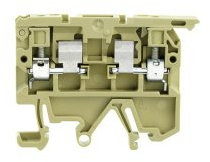 Weidmüller 0222760000 ASK 1/EN LD 15 K 24 VDC Morsetto portafusibili, sezione nominale 4 mm², collegamento a flangia, montaggio diretto, scatola da 25