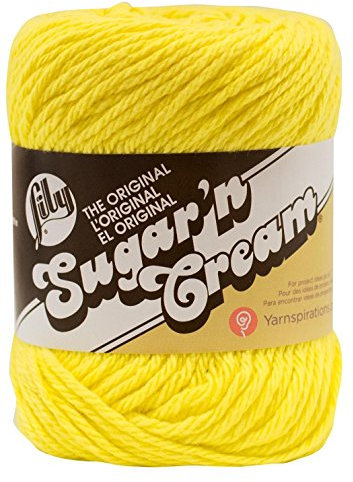 Lily Sugar 'N Cream Yarn -70.9g- Sunshine