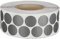 MASHPAPER Punti Adesivi In ​​Nastro In Tessuto R135K02C-30, 30 Mm Circa 4000 Pezzi (Grigio Argento - 1 Rotolo)