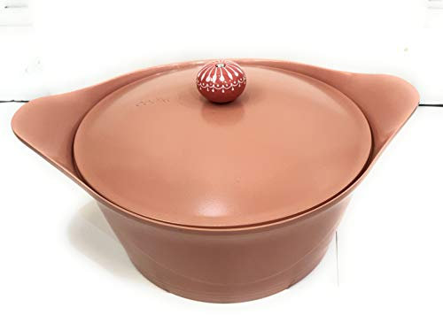 Cookut, l'incredibile casseruola rosa con manico in ceramica sfera rosa e bianco 4,5 l – 24 cm