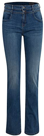 fransa FRZomal Damen Jeanshose Denim Hose 5-Pocket mit Stretch Rome Regular Fit