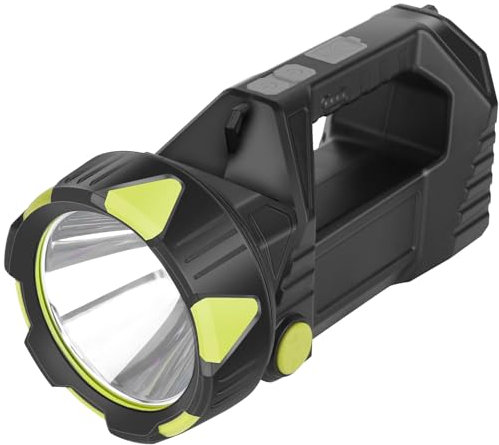Hand Torches LED Super Bright Rechargeable Flashlight - 8 Modes LED Searchlight 4800mAh Hand Torch Portable LED Searchlight Lantern Outdoor Emergency Flashlight Camping Work Light Standard Torches