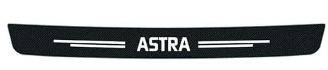 QXMITFLI Kofferraumschwellerschutz Aufkleber, für Opel Astra F G H J K GTC OPC GIS 2021 2020-1992 Autostoßstangenschutzfolie,Kofferraumtürschwellerkante,Kratzfeste Zierstreifen