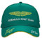 LWWNNFC Auto Baseball Cap für Aston Martin, Auto-Logo Baseballmütze Verstellbar Baumwoll Outdoor Baseballkappe für Herren und Damen Zubehör,Green