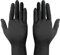EZ SUPPLY Heavy Duty Disposable Nitrile Examination Gloves Black, Premium Quality, Medical, Mechanical, Industrial, Hair & Beauty, Food, Janitorial | Powder Free, Latex Free (100 Gloves Box, Large)