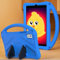 Funda infantil para Lenovo Tab M9 2024/2023 (TB-310FU), ligera, a prueba de golpes, espuma EVA, resistente, con mango antideslizante, funda protectora con correa para el hombro (azul, M9 de 9 pulgadas