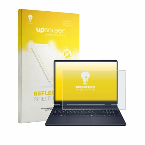 upscreen Entspiegelungs-Schutzfolie für Alienware 16 Aurora AC16250 Displayschutz-Folie Matt [Anti-Reflex, Anti-Fingerprint]