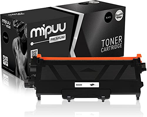 Mipuu Toner kompatibel zu Brother TN-2220 TN-2210 für DCP-7065dn Fax 2840 HL-2240d HL-2250dn HL-2270dw MFC-7360n MFC-7460dn MFC-7460dn MFC-7860dw TN2220 TN2210