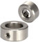 OPIOL QUALITY® Stellringe für Welle D=12 mm mit Gewindestift DIN 705 aus Edelstahl A2 V2A (4 Stück) Form A Wellenringe Stellring