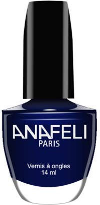 Anafeli Paris No. 108 - Esmalte de uñas - Azul Noche nacarado