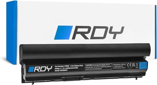 RDY Laptop Akku FRR0G RFJMW 7FF1K J79X4 FRROG KFHT8 K4CP5 HJ474 RXJR6 09K6P JN0C3 Notebook Batterie für Dell Latitude E6220 E6230 E6320 E6330 E6120 P15S (Kapazität: 4000 mAh 11.1V)