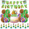 Decoracion Cumpleaños 44 Piezas,Cumpleaños Globos,Suministros de Fiesta,Cake Topper,Cumpleaños Pancarta,Globos,Cumpleaños de Decoracion Niños
