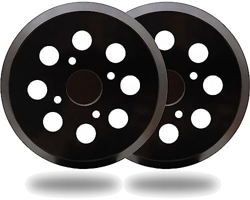 2 Pack 5 Universal Hook and Loop Orbital Sander Pad for Ryobi RS290, RS240, RS280, Milwaukee 6021-21, 6034-21, Craftsman 315112170, 315116940 ROS Orbital Sander