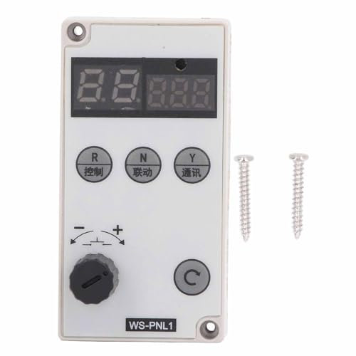 Risegun Spannungsregler, LED-Digitalanzeige, 10-poliger Volt-Controller-Steuerschalter Für SPS