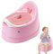 Töpfchen Für Kinder,Kinder Töpfchen Mit Ozeanwal -Muster,Babytopf WC,Tragbare Toilettentrainer-Toilette Kindertoilette,Lern Toilette Mit Rückenlehne, Babytoilette, Bequem, Rutschfest, Spritzwassergesc