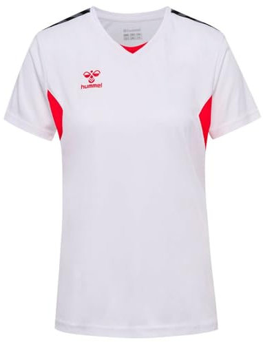 hummel hmlAUTHENTIC PL Jersey S/S Woman, White/True RED, M